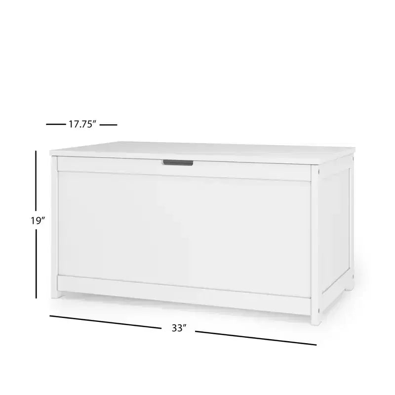 Cesta portaoggetti in legno con coperchio di sicurezza, capacità 170 litri, grigio elegante / brughiera polverosa / bianco opaco, per bambini