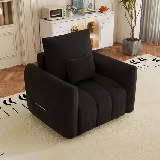 PexFix Modern Lounge Chair with Pillow for Office Living room and Bedroom