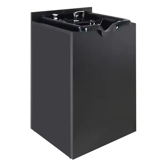 Karl Home Salon Wet Cabinet Station with Shampoo Bowl and Sprayer Faucet