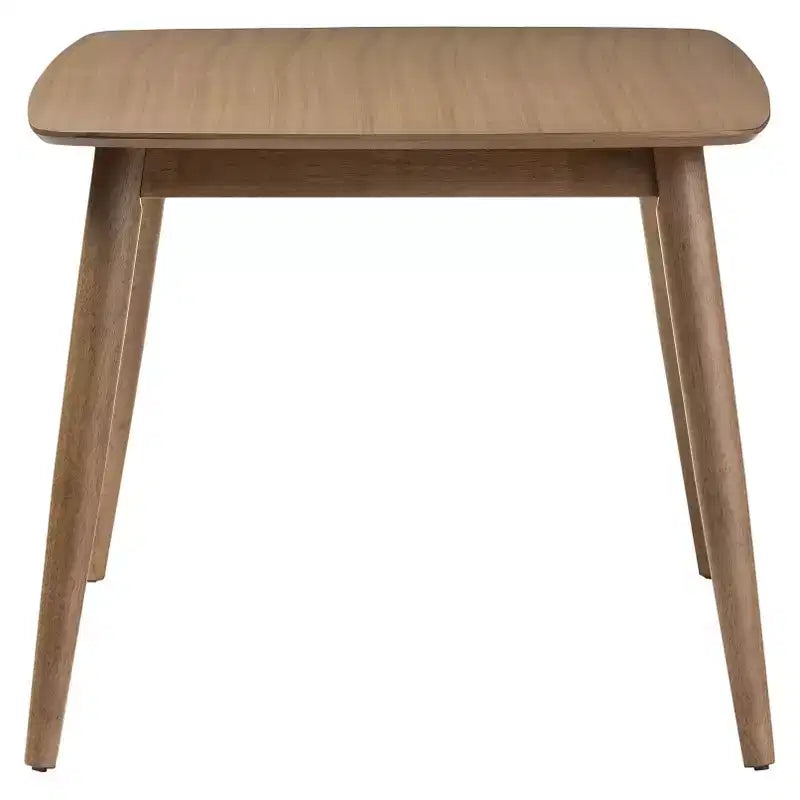 Tavolo da pranzo Mid-Century Modern marrone, 4 posti