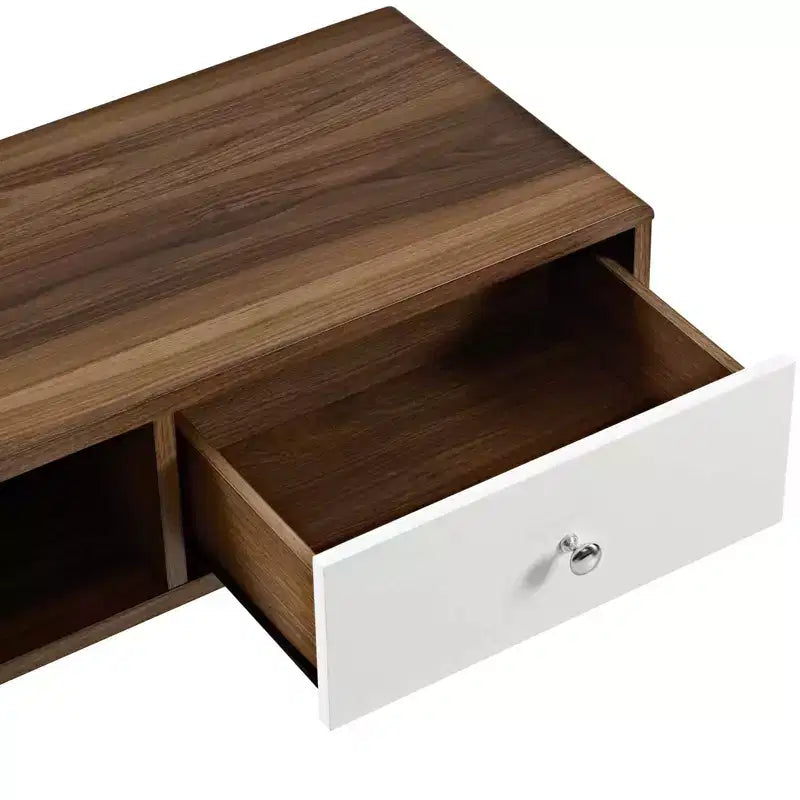Mobile TV marrone Mid-Century per TV fino a 55", 1 unità