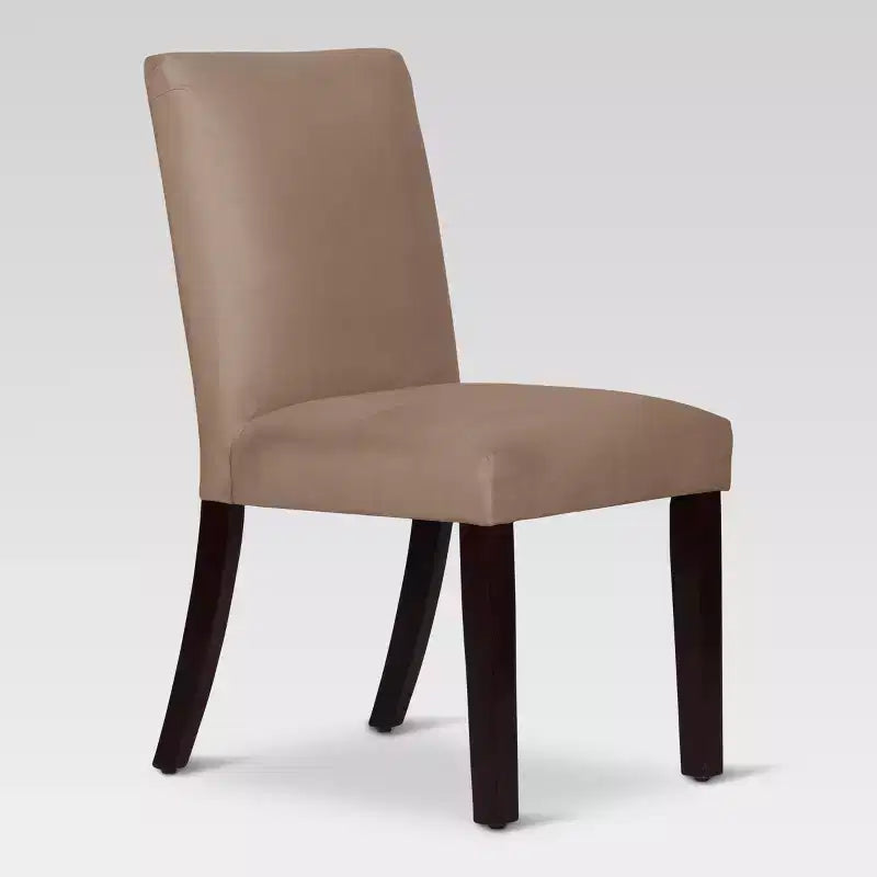 Sedia da pranzo senza braccioli in velluto, sedile singolo – Marrone / Grigio / Nero / Blu marino