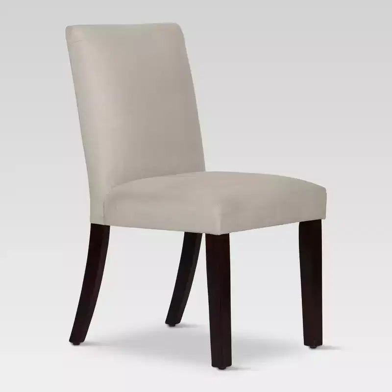 Sedia da pranzo senza braccioli in velluto, sedile singolo – Marrone / Grigio / Nero / Blu marino