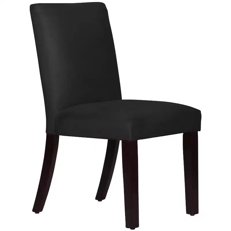 Sedia da pranzo senza braccioli in velluto, sedile singolo – Marrone / Grigio / Nero / Blu marino