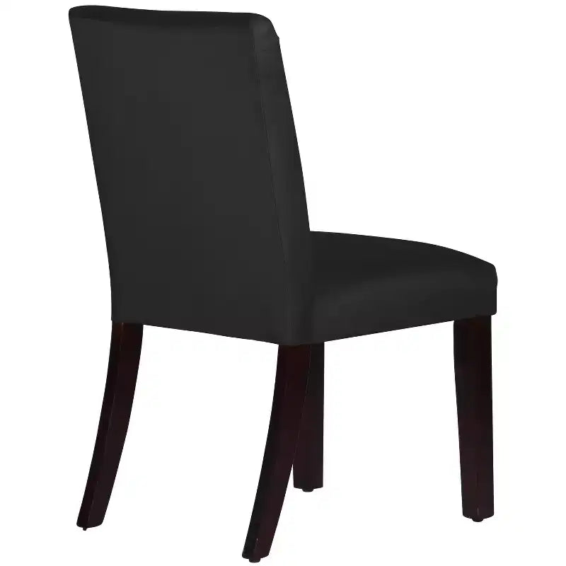 Sedia da pranzo senza braccioli in velluto, sedile singolo – Marrone / Grigio / Nero / Blu marino