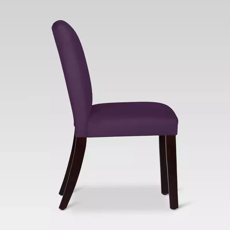 Sedia da pranzo senza braccioli in velluto, sedile singolo – Marrone / Grigio / Nero / Blu marino