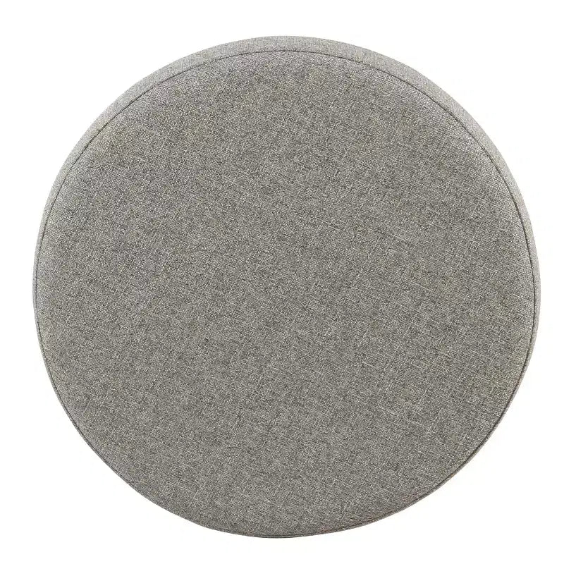 Pouf contenitore rotondo, imbottito, monoposto, vari colori