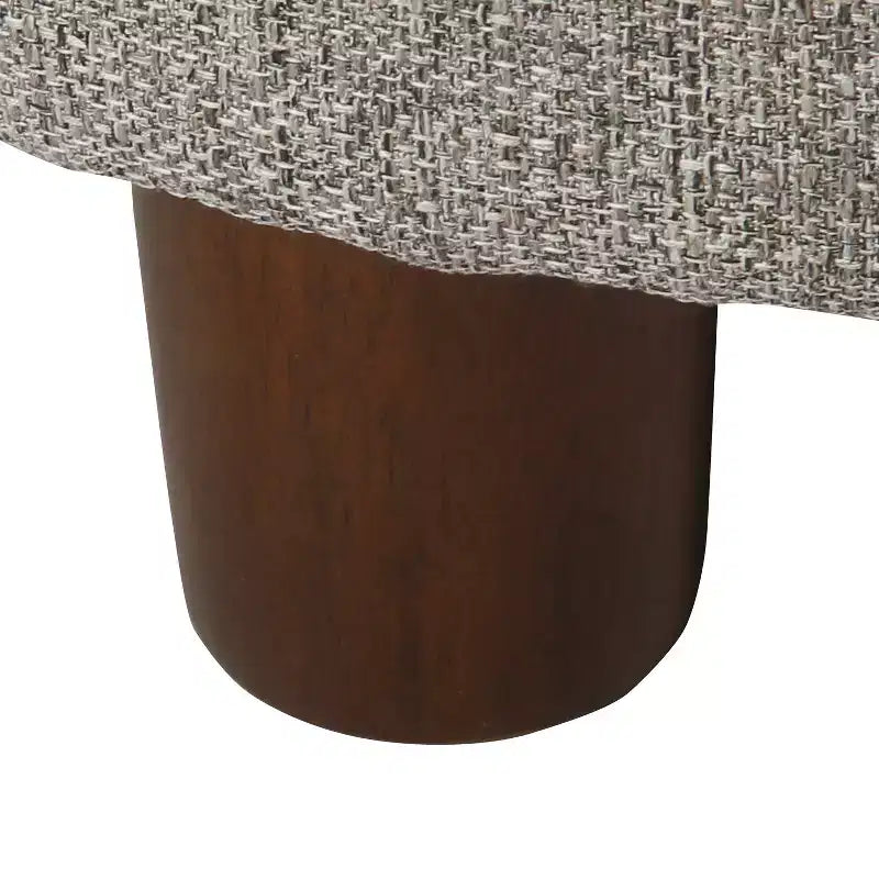 Pouf contenitore rotondo, imbottito, monoposto, vari colori