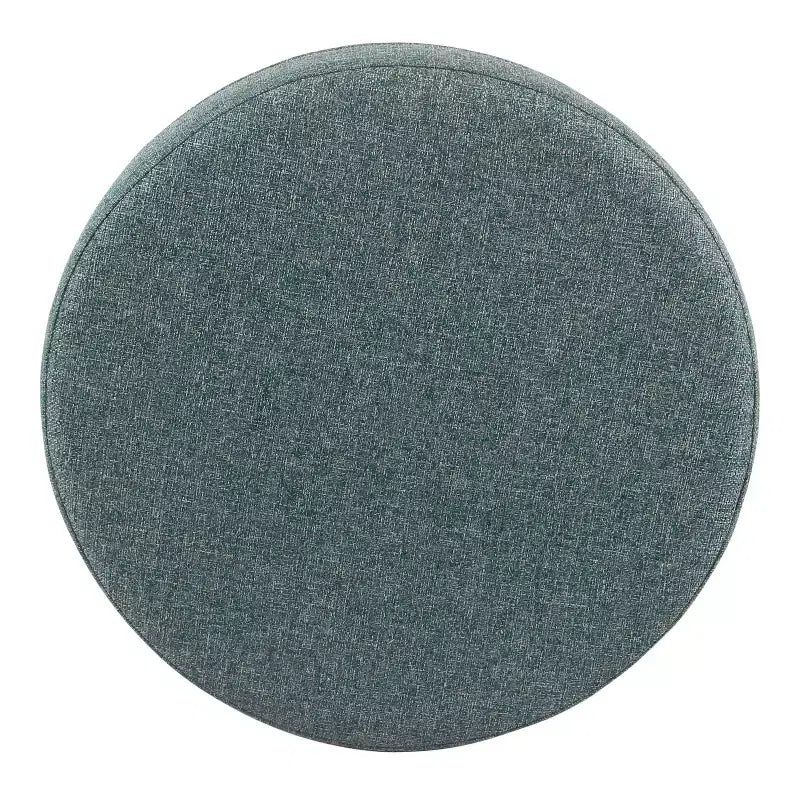 Pouf contenitore rotondo, imbottito, monoposto, vari colori