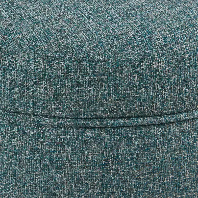Pouf contenitore rotondo, imbottito, monoposto, vari colori