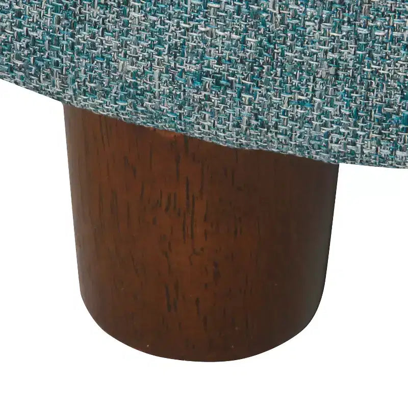 Pouf contenitore rotondo, imbottito, monoposto, vari colori