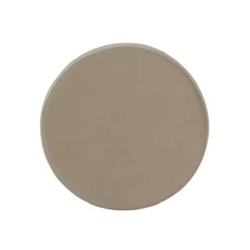Pouf contenitore rotondo, imbottito, monoposto, vari colori