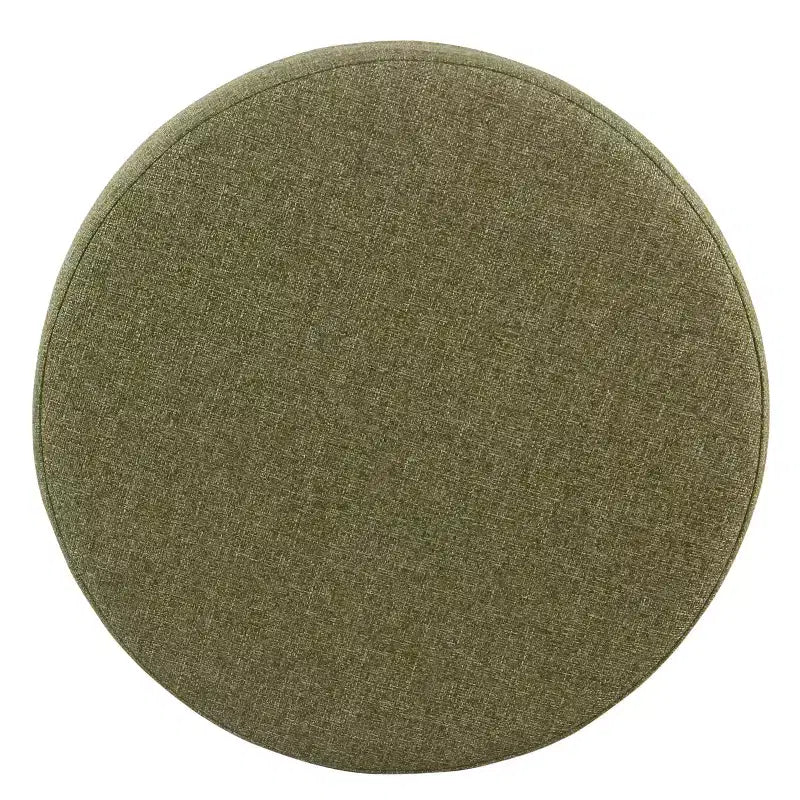 Pouf contenitore rotondo, imbottito, monoposto, vari colori
