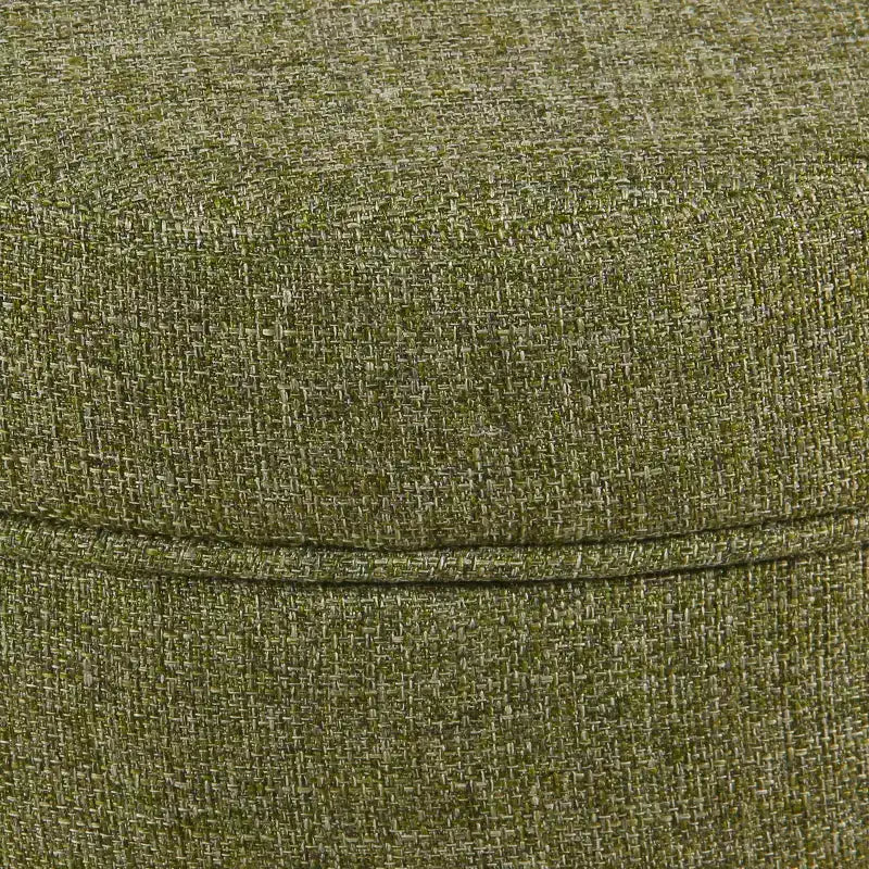 Pouf contenitore rotondo, imbottito, monoposto, vari colori