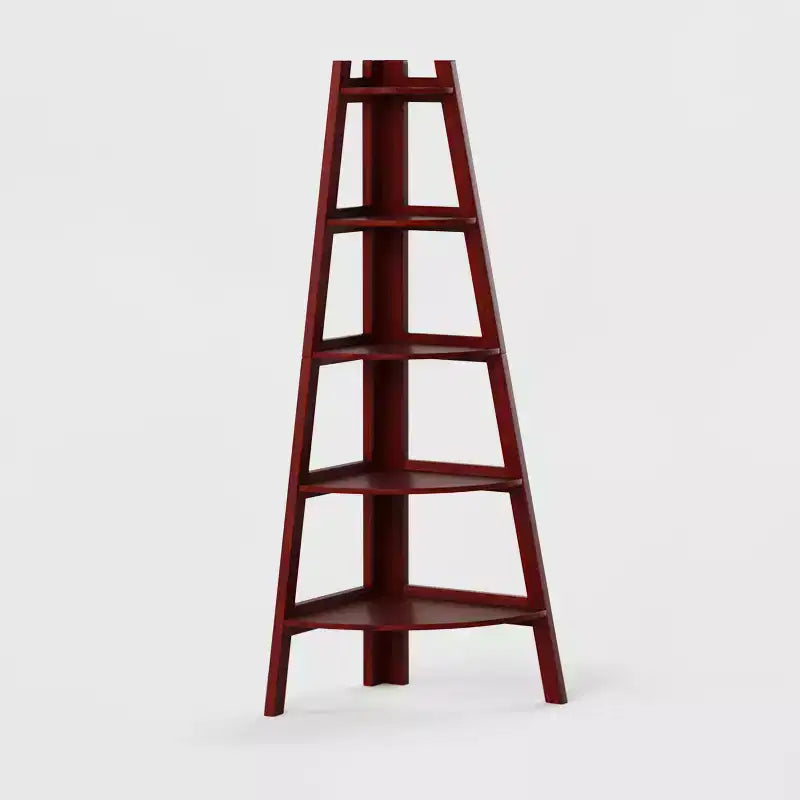 Libreria angolare a 5 ripiani Cherry